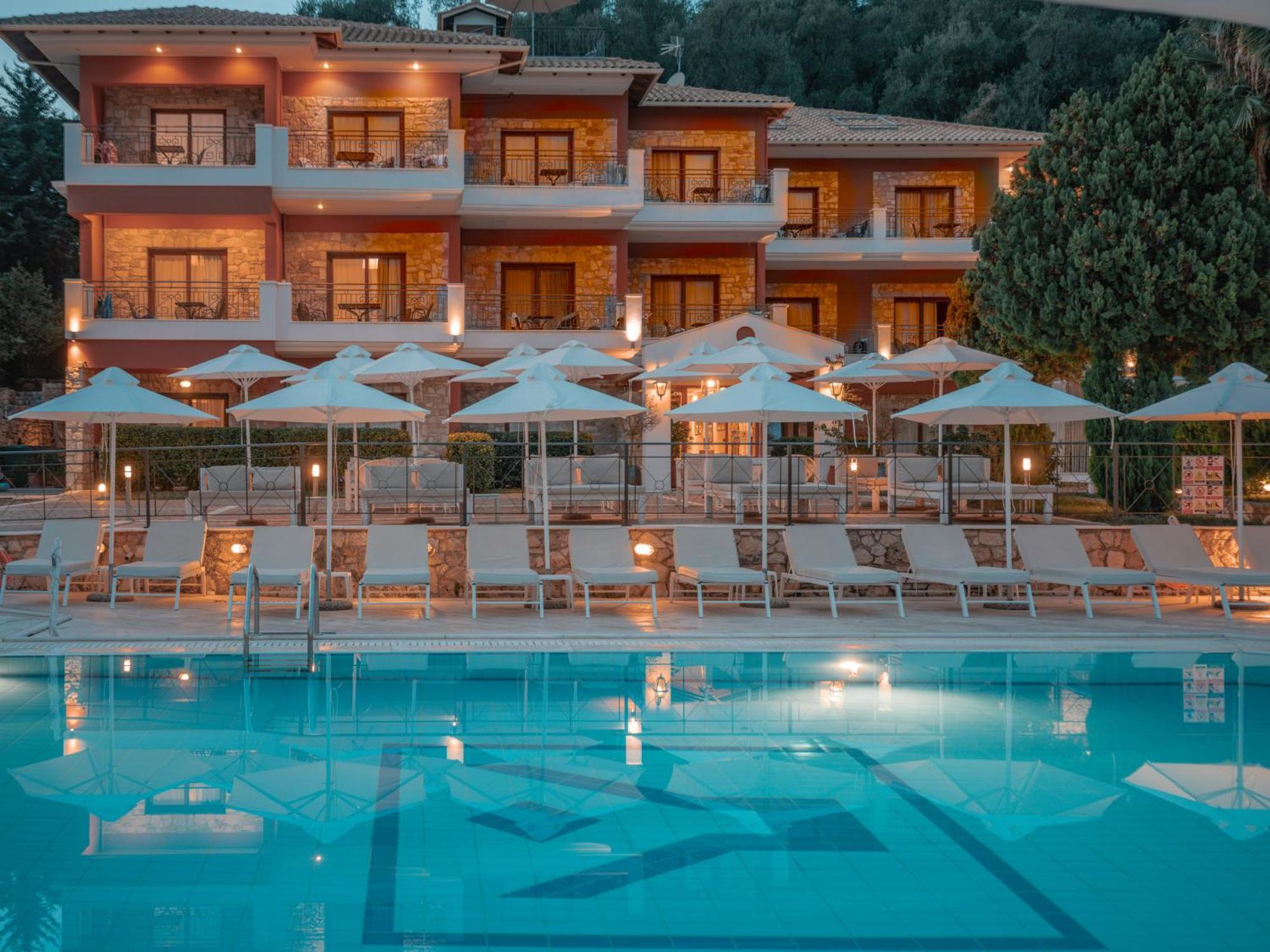 Dracos Hotel Parga Eksteriør billede