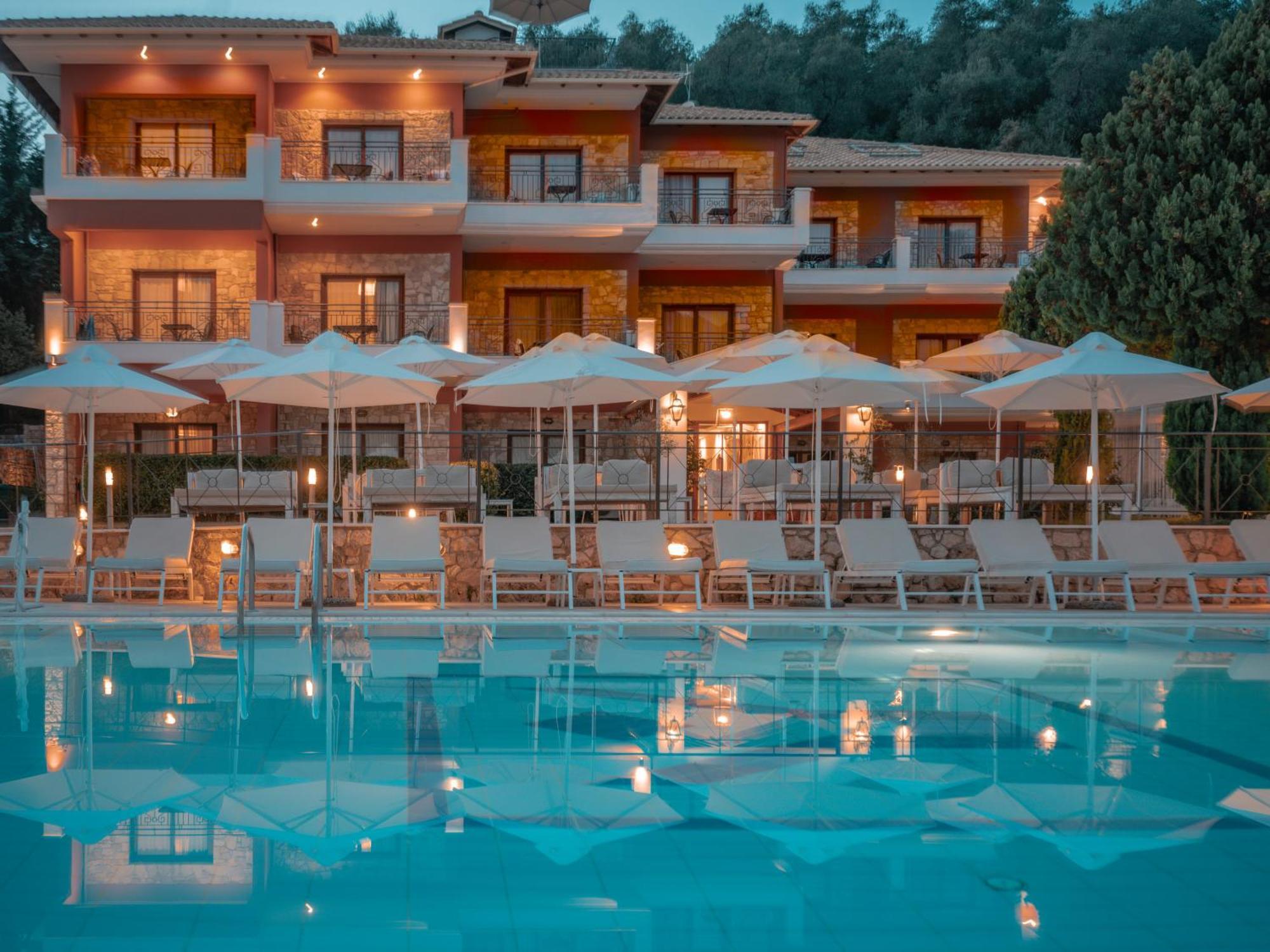 Dracos Hotel Parga Eksteriør billede