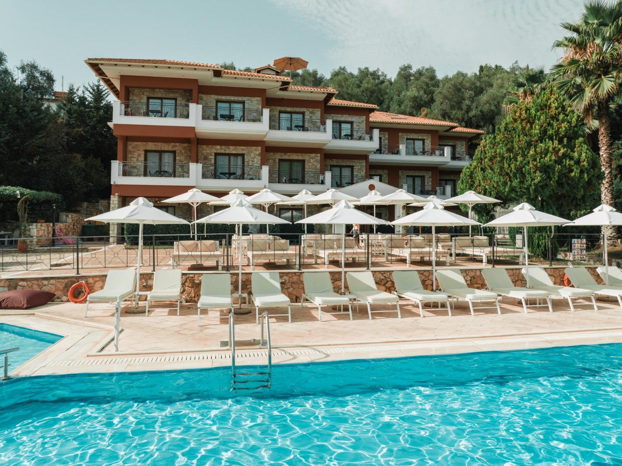 Dracos Hotel Parga Eksteriør billede